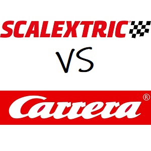 Scalextric vs Carrera